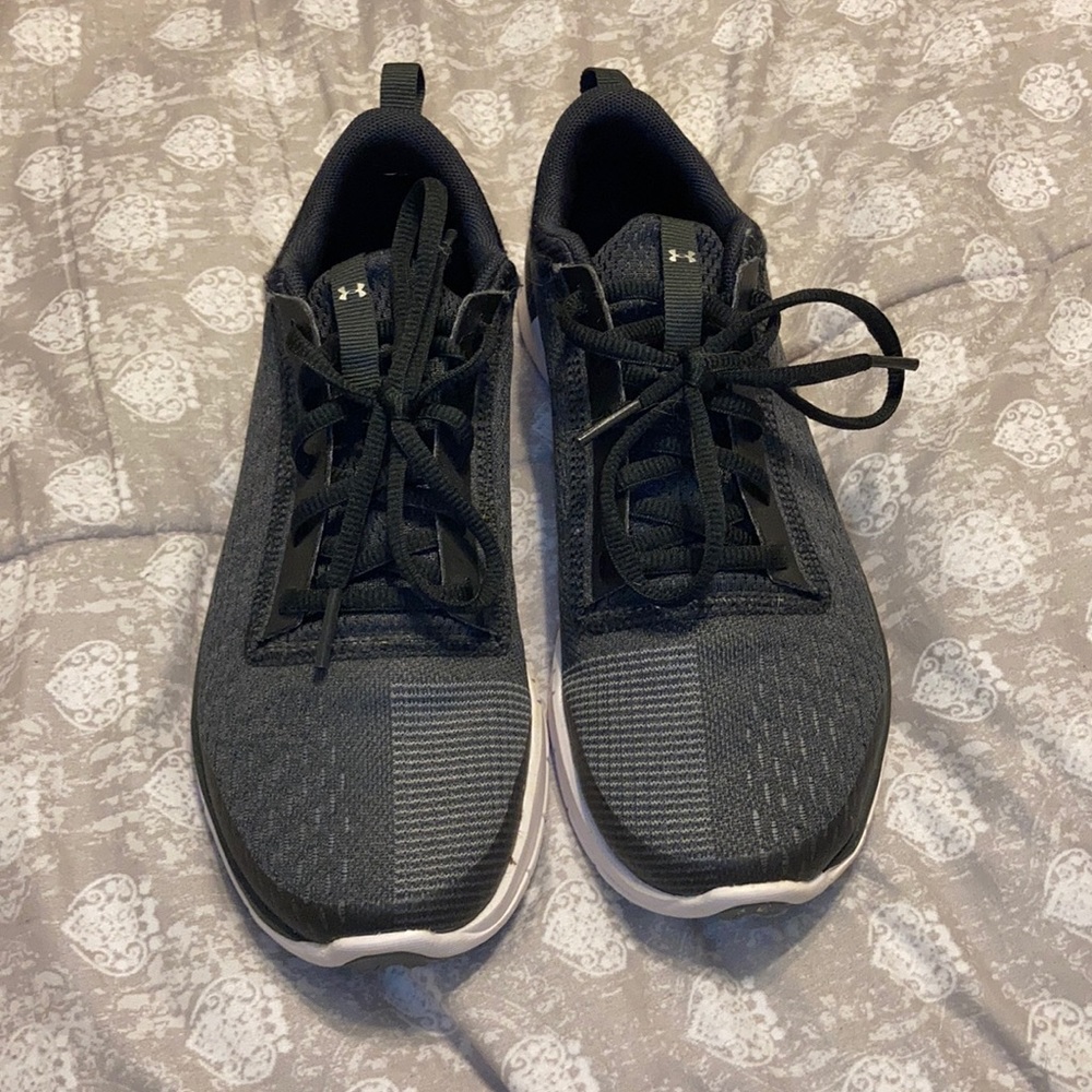 Black and grey under armor